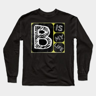 B t-shirt Long Sleeve T-Shirt